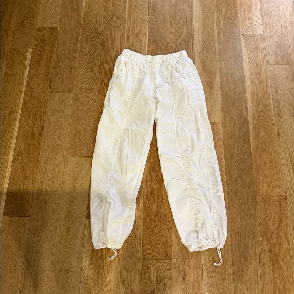 Zara White Cargo Pants Size XS